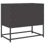 Mueble para TV acero laminado en frío negro 68x39x60,5 cm