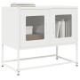 Mueble para TV acero laminado en frío blanco 68x39x60,5 cm en Muebles TV | Comprar online en Foro24