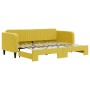 Ausziehbares Schlafsofa aus gelbem Samt, 80 x 200 cm von vidaXL, Betten und Lattenroste - Ref: Foro24-3197061, Preis: 238,90 ...