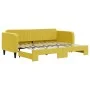 Sofá cama nido terciopelo amarillo 80x200 cm de vidaXL, Camas y somieres - Ref: Foro24-3197061, Precio: 235,32 €, Descuento: %