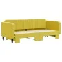 Sofá cama nido terciopelo amarillo 80x200 cm de vidaXL, Camas y somieres - Ref: Foro24-3197061, Precio: 235,32 €, Descuento: %