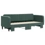Sofá cama nido terciopelo verde oscuro 80x200 cm de vidaXL, Camas y somieres - Ref: Foro24-3197058, Precio: 245,03 €, Descuen...
