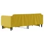 Sofá cama nido terciopelo amarillo 80x200 cm de vidaXL, Camas y somieres - Ref: Foro24-3197061, Precio: 235,32 €, Descuento: %