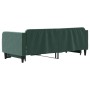 Dark green velvet trundle sofa bed 80x200 cm by vidaXL, Beds and slatted bases - Ref: Foro24-3197058, Price: 248,72 €, Discou...