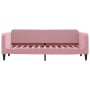 Ausziehbares Schlafsofa aus rosafarbenem Samt, 80 x 200 cm von vidaXL, Betten und Lattenroste - Ref: Foro24-3197059, Preis: 2...