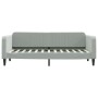Ausziehbares Schlafsofa aus hellgrauem Samt, 80 x 200 cm von vidaXL, Betten und Lattenroste - Ref: Foro24-3197056, Preis: 250...