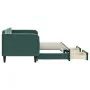 Sofá cama nido con cajones terciopelo verde oscuro 80x200 cm de vidaXL, Camas y somieres - Ref: Foro24-3197106, Precio: 284,2...