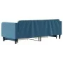 Sofá cama nido con cajones terciopelo azul 80x200 cm de vidaXL, Camas y somieres - Ref: Foro24-3197103, Precio: 282,10 €, Des...