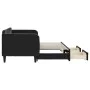 Sofá cama nido con cajones terciopelo negro 80x200 cm de vidaXL, Camas y somieres - Ref: Foro24-3197108, Precio: 284,41 €, De...