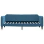 Sofá cama nido con cajones terciopelo azul 80x200 cm de vidaXL, Camas y somieres - Ref: Foro24-3197103, Precio: 282,10 €, Des...