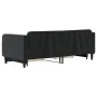 Sofá cama nido con cajones terciopelo negro 80x200 cm de vidaXL, Camas y somieres - Ref: Foro24-3197108, Precio: 284,41 €, De...