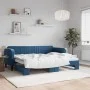 Sofá cama nido terciopelo azul 80x200 cm de vidaXL, Camas y somieres - Ref: Foro24-3197055, Precio: 242,15 €, Descuento: %