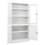 Büroschrank aus weißem Stahl, 90 x 40 x 180 cm von vidaXL, Schließfächer und Lagerschränke - Ref: Foro24-335946, Preis: 366,4...