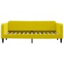 Sofá cama nido con cajones terciopelo amarillo 80x200 cm de vidaXL, Camas y somieres - Ref: Foro24-3197109, Precio: 278,99 €,...