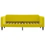 Trundle sofa bed with drawers yellow velvet 80x200 cm by vidaXL, Beds and slatted bases - Ref: Foro24-3197109, Price: 274,95 ...