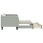 Trundle sofa bed with drawers light gray velvet 80x200 cm by vidaXL, Beds and slatted bases - Ref: Foro24-3197104, Price: 290...