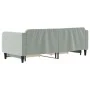 Trundle sofa bed with drawers light gray velvet 80x200 cm by vidaXL, Beds and slatted bases - Ref: Foro24-3197104, Price: 287...