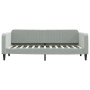 Trundle sofa bed with drawers light gray velvet 80x200 cm by vidaXL, Beds and slatted bases - Ref: Foro24-3197104, Price: 290...