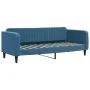 Sofá cama nido con cajones terciopelo azul 80x200 cm de vidaXL, Camas y somieres - Ref: Foro24-3197127, Precio: 453,19 €, Des...