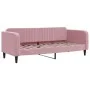 Trundle sofa bed with pink velvet drawers 80x200 cm by vidaXL, Beds and slatted bases - Ref: Foro24-3197131, Price: 451,11 €,...