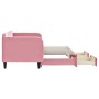 Sofá cama nido con cajones terciopelo rosa 80x200 cm de vidaXL, Camas y somieres - Ref: Foro24-3197107, Precio: 291,10 €, Des...