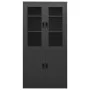 Büroschrank aus anthrazitgrauem Stahl 90x40x180 cm von vidaXL, Schließfächer und Lagerschränke - Ref: Foro24-335949, Preis: 2...