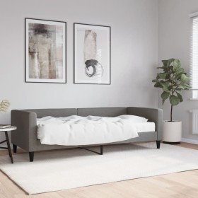 Schlafsofa mit dunkelgrauer Stoffmatratze 80x200 cm von vidaXL, Betten und Lattenroste - Ref: Foro24-3196556, Preis: 329,98 €...