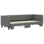 Trundle sofa bed dark gray fabric 80x200 cm by vidaXL, Beds and slatted bases - Ref: Foro24-3196574, Price: 241,25 €, Discoun...