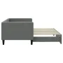 Trundle sofa bed dark gray fabric 80x200 cm by vidaXL, Beds and slatted bases - Ref: Foro24-3196574, Price: 241,25 €, Discoun...