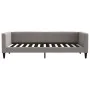 Sofa bed with taupe gray fabric mattress 90x200 cm by vidaXL, Beds and slatted bases - Ref: Foro24-3196563, Price: 330,57 €, ...