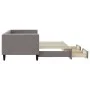 Trundle sofa bed with drawers taupe gray fabric 80x200 cm by vidaXL, Beds and slatted bases - Ref: Foro24-3196612, Price: 281...