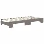 Trundle sofa bed with drawers taupe gray fabric 80x200 cm by vidaXL, Beds and slatted bases - Ref: Foro24-3196612, Price: 281...