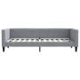 Sofa bed with light gray fabric mattress 80x200 cm by vidaXL, Beds and slatted bases - Ref: Foro24-3196555, Price: 332,51 €, ...