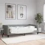 Schlafsofa mit hellgrauer Stoffmatratze 100x200 cm von vidaXL, Betten und Lattenroste - Ref: Foro24-3196565, Preis: 334,96 €,...