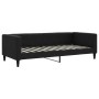 Sofá cama con colchón tela negro 90x200 cm de vidaXL, Camas y somieres - Ref: Foro24-3196562, Precio: 272,93 €, Descuento: %