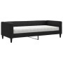 Sofá cama con colchón tela negro 90x190 cm de vidaXL, Camas y somieres - Ref: Foro24-3196572, Precio: 336,95 €, Descuento: %