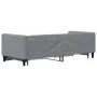 Sofá cama nido con cajones tela gris claro 80x200 cm de vidaXL, Camas y somieres - Ref: Foro24-3196609, Precio: 282,16 €, Des...