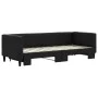Ausziehbares Schlafsofa aus schwarzem Stoff, 80 x 200 cm von vidaXL, Betten und Lattenroste - Ref: Foro24-3196575, Preis: 240...
