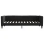 Black fabric trundle sofa bed 80x200 cm by vidaXL, Beds and slatted bases - Ref: Foro24-3196575, Price: 240,56 €, Discount: %