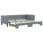 Sofá cama nido tela gris claro 80x200 cm de vidaXL, Camas y somieres - Ref: Foro24-3196573, Precio: 242,83 €, Descuento: %