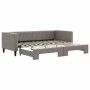 Trundle sofa bed taupe gray fabric 80x200 cm by vidaXL, Beds and slatted bases - Ref: Foro24-3196576, Price: 209,44 €, Discou...