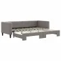 Trundle sofa bed taupe gray fabric 80x200 cm by vidaXL, Beds and slatted bases - Ref: Foro24-3196576, Price: 242,01 €, Discou...