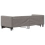 Trundle sofa bed taupe gray fabric 80x200 cm by vidaXL, Beds and slatted bases - Ref: Foro24-3196576, Price: 209,44 €, Discou...