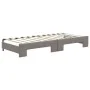 Ausziehbares Schlafsofa, taupegrauer Stoff, 80 x 200 cm von vidaXL, Betten und Lattenroste - Ref: Foro24-3196576, Preis: 242,...