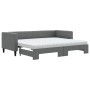 Trundle sofa bed with dark gray fabric mattress 80x200 cm by vidaXL, Beds and slatted bases - Ref: Foro24-3196592, Price: 413...