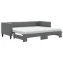 Trundle sofa bed with dark gray fabric mattress 80x200 cm by vidaXL, Beds and slatted bases - Ref: Foro24-3196592, Price: 414...