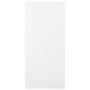 Kleiderschrank mit Schiebetür weißer Stahl 90x40x90 cm von vidaXL, Schließfächer und Lagerschränke - Ref: Foro24-335954, Prei...