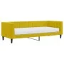Sofá cama con colchón terciopelo amarillo 80x200 cm de vidaXL, Camas y somieres - Ref: Foro24-3196665, Precio: 302,17 €, Desc...