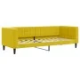 Sofá cama con colchón terciopelo amarillo 80x200 cm de vidaXL, Camas y somieres - Ref: Foro24-3196665, Precio: 302,17 €, Desc...