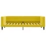 Schlafsofa mit gelber Samtmatratze 80x200 cm von vidaXL, Betten und Lattenroste - Ref: Foro24-3196665, Preis: 302,17 €, Rabat...